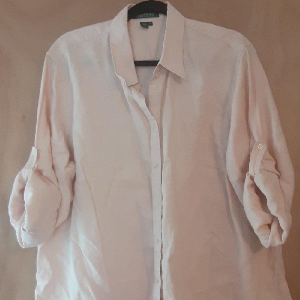 RL linen button up